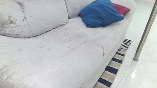 lucky_avax lustful mare rides a dildo