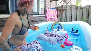 nayomisharpe sweet chick fucked in the ass by different devices