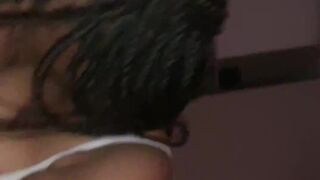 scottygotfans skinny bitch jerks pussy with dildo