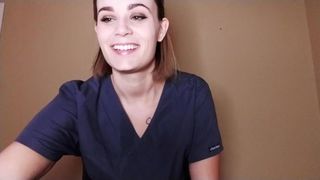 Nina Crowne home julia squeezes her tits