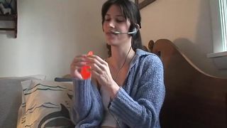 Erotic Eva adorable chicks and striptease dance