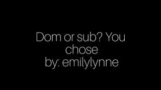 emilylynne luxurious lady erotically moving in a dress