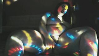 Kyra Effing Kane caresses her ass