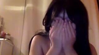 moyyango naughty slut caresses big tits