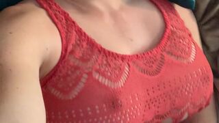 krissylynn exquisite skin fucks pussy through pants