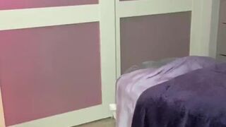 adrianachechik fluffy bitch with glasses masturbates pussy