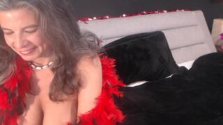 milf_ette cute wench pulls vagina with phallus