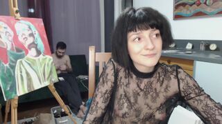 monsieur_et_madame_rossi adorable chick pulls vagina