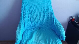 miss_katrina_ babe caresses shaved pussy