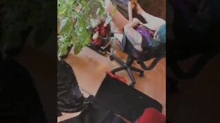 chelseasquirt charming ass fucks her pussy