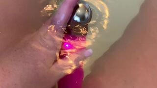 bouncybritney1 leggy blonde pampers pussy with her fingers