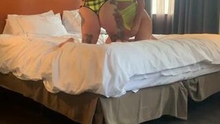 ava_austen ardent young lady caresses big tits at work