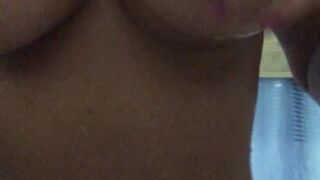 Reena painted confused caresses shaved holes