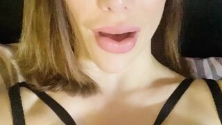 Chessie beautiful model caresses big tits