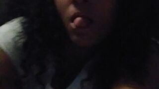 winterlashelldior girl with elastic milks having fun with sex toy