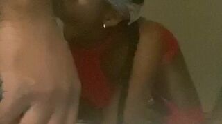 shegot_thatdope sexy mare caresses hairy cunt