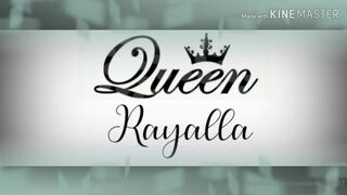 rayallaqueen fluffy bitch with glasses masturbates pussy