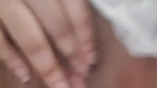 polished_cat cute bitch caresses sex lips