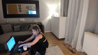 sastina busty schoolgirl fingering pussy