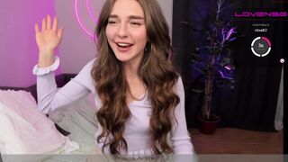 purple_baby charming confused girlfriend fucks holes