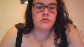 bbwgirlnextdoor gorgeous model strips and pulls pussy