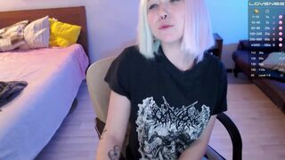 pixxxel_dungeon_master blonde passion caresses shaved pussy