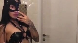 melissakisska onlyfans  hot  private  in cold new year's eve