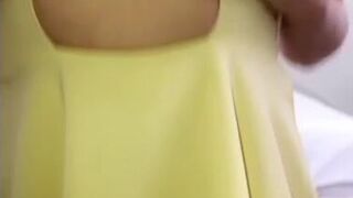 Mia Malkova onlyfans  hot young lady caresses big tits