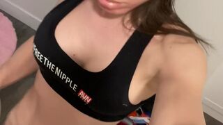 Korra Del Rio lusty babe puts big tits