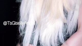 Giselly Angel onlyfans  cute girl caresses her charms