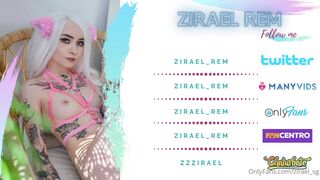 zirael  slim blonde beauty poses in underwear