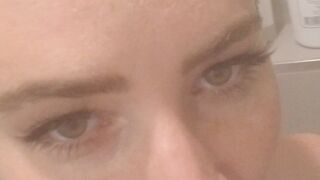 sexyserenab pleasant babe touches sexual lips with fingers