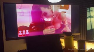 Ella Hollywood   titty  cam girl  jerks off in  private e