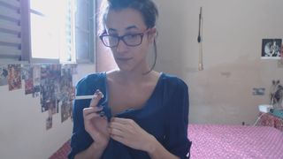 sublittlelaura cute chick cool teasing the vagina
