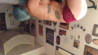 lexdollface cute female sucking dick