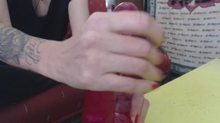 lexdollface jerking off her old pussy