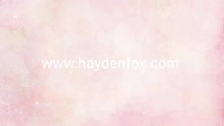haydenfox skinny beauty pulls pussy