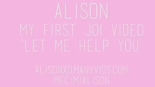 alisonxo nice lady fucking pussy