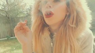 Jennifer Storm uniformed beauty fucks with sex machine