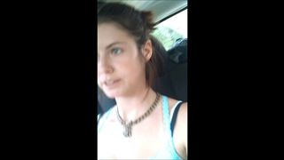 Lexi Bear gorgeous bitch bares her breasts