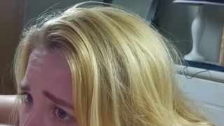 annabellecums gorgeous lady caresses pussy through panties