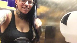 tanksfeet plump bitch massages nipples