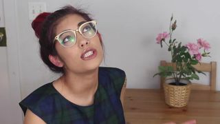 ashleejuliet blissful doll chatting in fries
