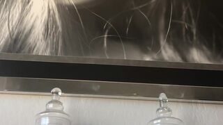 Aubrey Kate fun with a toy