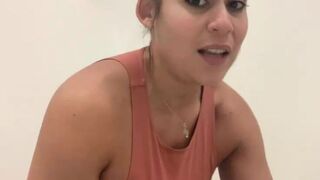 carmelaclutch blonde fucks both holes