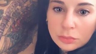 joannaangel teasing her hubby