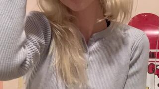 demonbvby elegant slut takes off her underwear