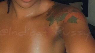 therealindicapussy Russian goddess posing in blue panties