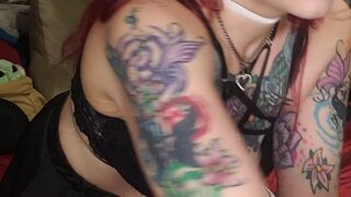 synful420 cute chick jerks both holes