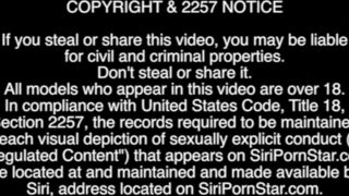 SiriPornStar onlyfans buxom plays with long dildo